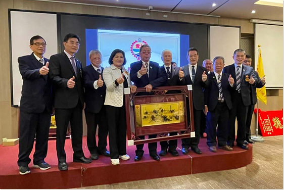 2022年獲雲林之光匾額照片